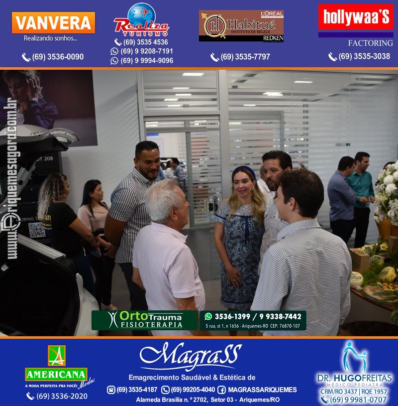 Inauguração Gima Peugeot e Gima Citroën Grupo  Gilberto Miranda em Ariquemes Rondônia