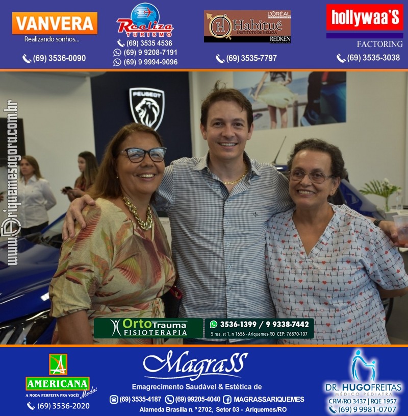 Inauguração Gima Peugeot e Gima Citroën Grupo  Gilberto Miranda em Ariquemes Rondônia