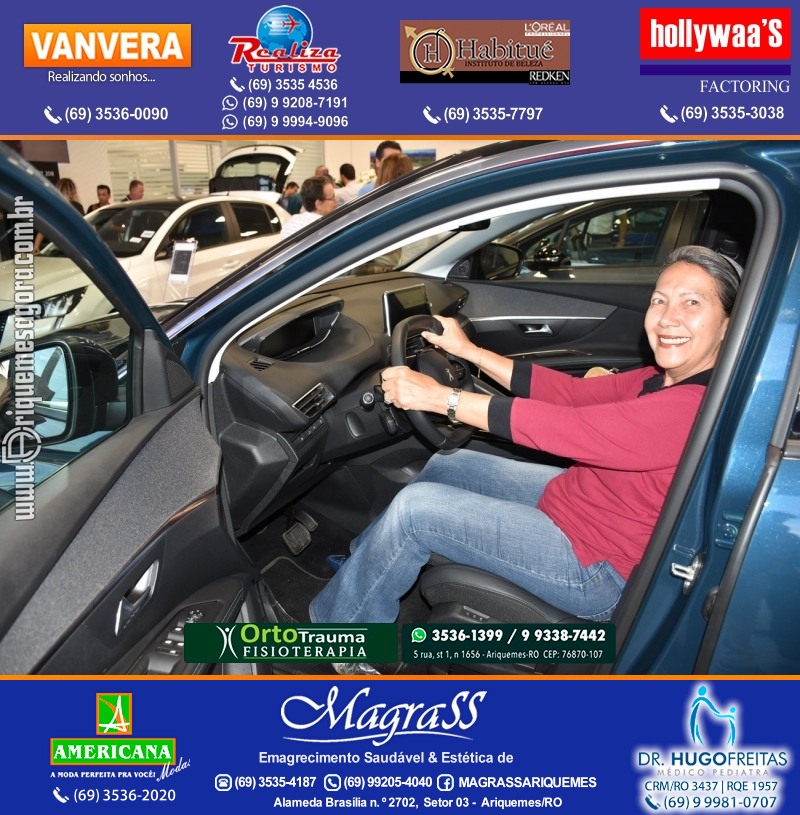 Inauguração Gima Peugeot e Gima Citroën Grupo  Gilberto Miranda em Ariquemes Rondônia