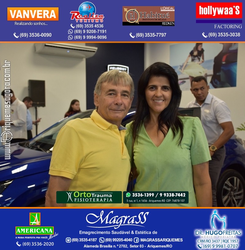 Inauguração Gima Peugeot e Gima Citroën Grupo  Gilberto Miranda em Ariquemes Rondônia