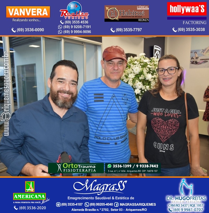 Inauguração Gima Peugeot e Gima Citroën Grupo  Gilberto Miranda em Ariquemes Rondônia