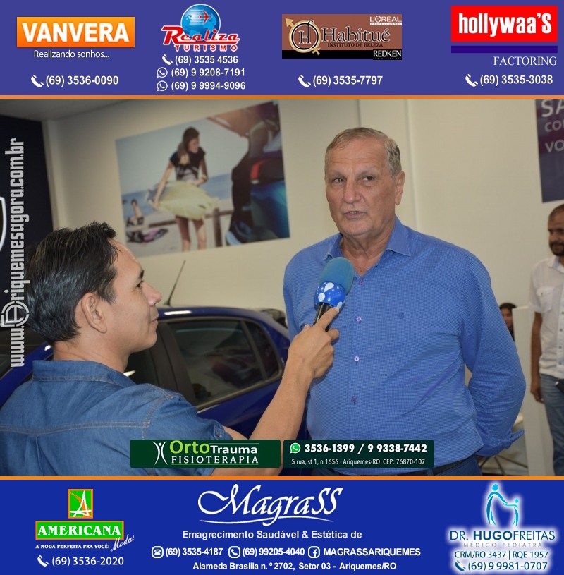 Inauguração Gima Peugeot e Gima Citroën Grupo  Gilberto Miranda em Ariquemes Rondônia