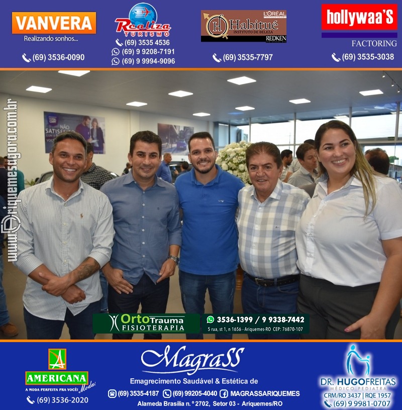 Inauguração Gima Peugeot e Gima Citroën Grupo  Gilberto Miranda em Ariquemes Rondônia