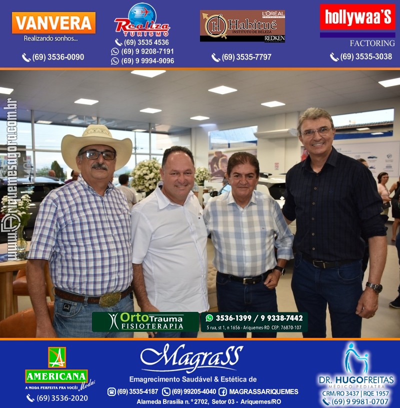 Inauguração Gima Peugeot e Gima Citroën Grupo  Gilberto Miranda em Ariquemes Rondônia
