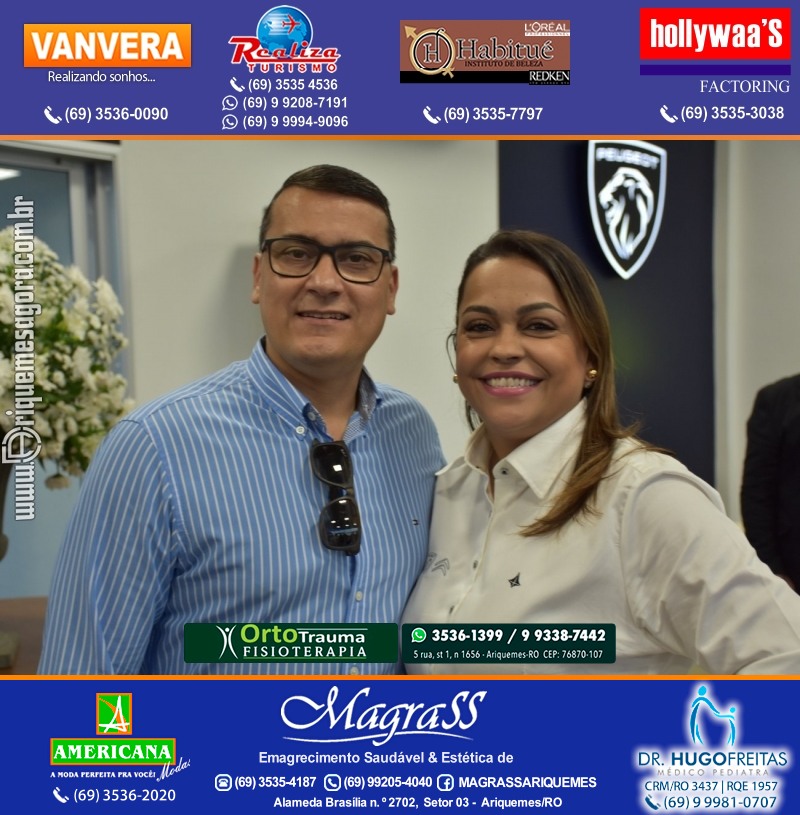 Inauguração Gima Peugeot e Gima Citroën Grupo  Gilberto Miranda em Ariquemes Rondônia