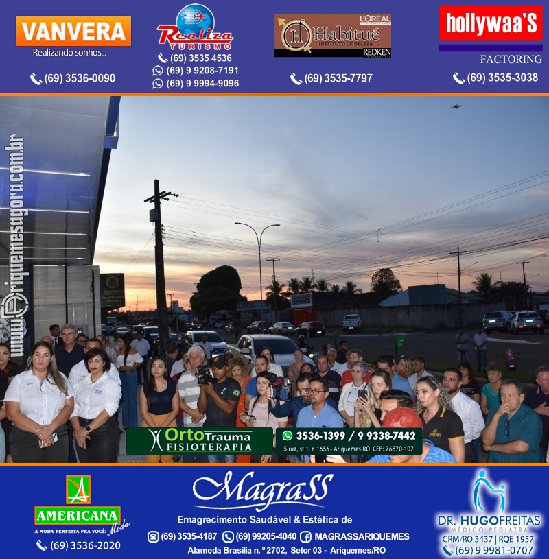 Inauguração Gima Peugeot e Gima Citroën Grupo  Gilberto Miranda em Ariquemes Rondônia