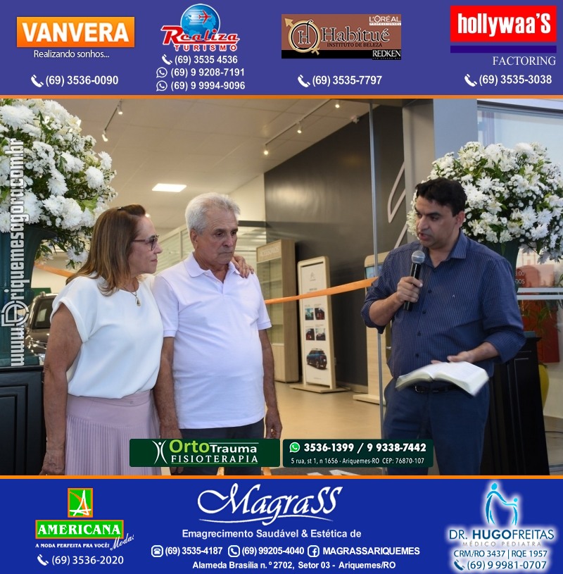 Inauguração Gima Peugeot e Gima Citroën Grupo  Gilberto Miranda em Ariquemes Rondônia