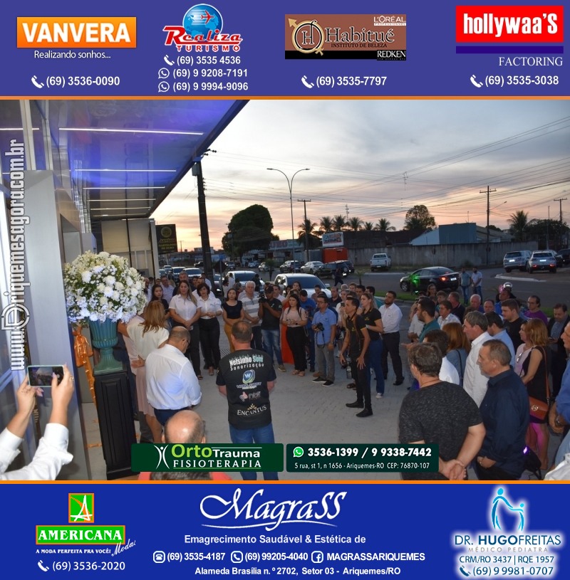 Inauguração Gima Peugeot e Gima Citroën Grupo  Gilberto Miranda em Ariquemes Rondônia