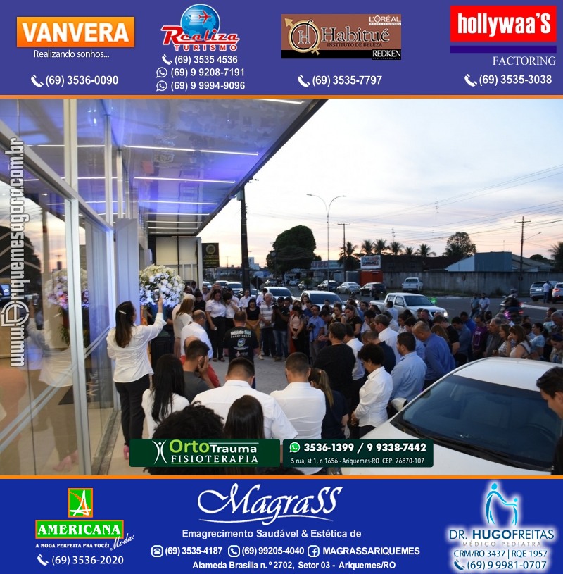 Inauguração Gima Peugeot e Gima Citroën Grupo  Gilberto Miranda em Ariquemes Rondônia