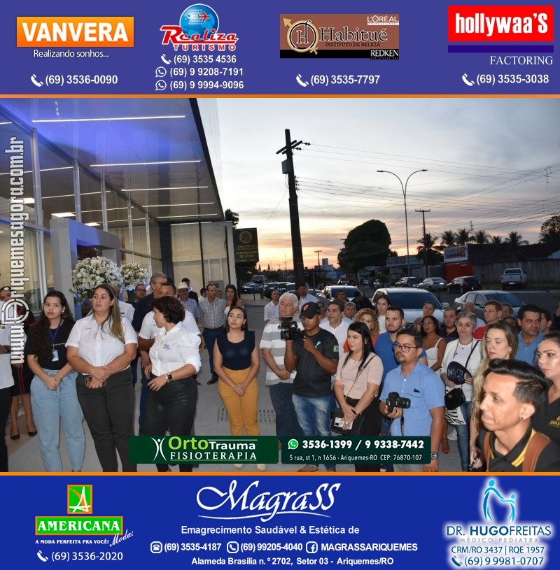 Inauguração Gima Peugeot e Gima Citroën Grupo  Gilberto Miranda em Ariquemes Rondônia