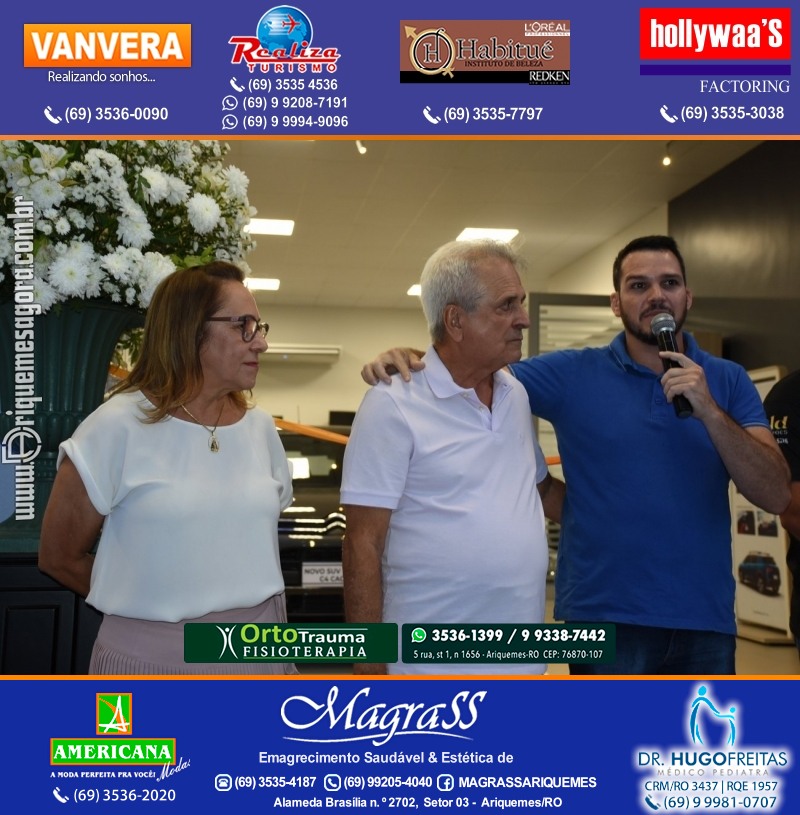 Inauguração Gima Peugeot e Gima Citroën Grupo  Gilberto Miranda em Ariquemes Rondônia