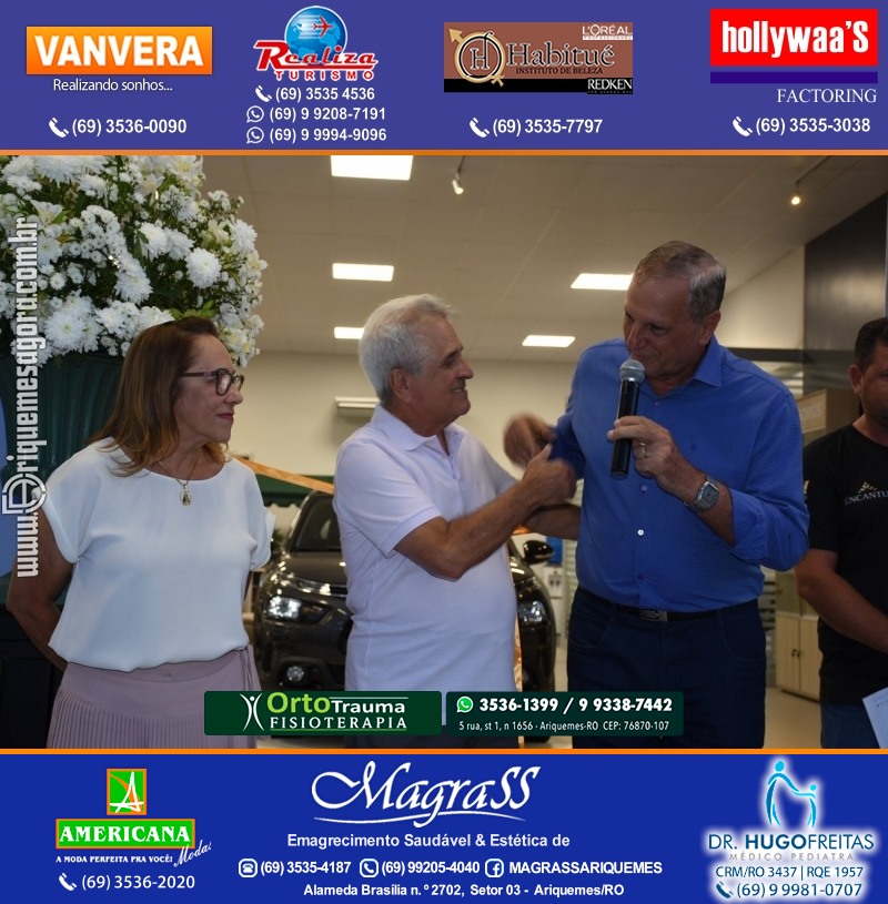 Inauguração Gima Peugeot e Gima Citroën Grupo  Gilberto Miranda em Ariquemes Rondônia