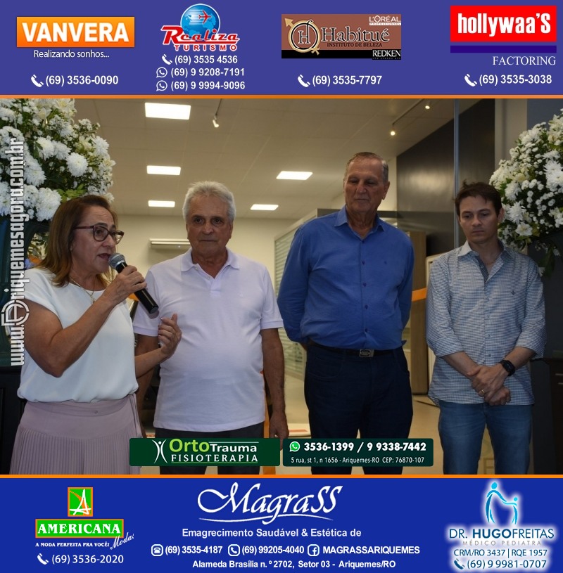 Inauguração Gima Peugeot e Gima Citroën Grupo  Gilberto Miranda em Ariquemes Rondônia