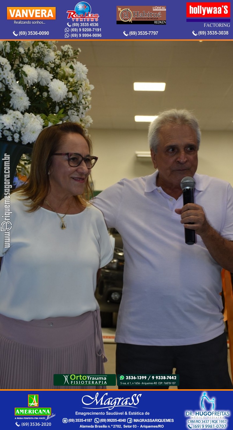 Inauguração Gima Peugeot e Gima Citroën Grupo  Gilberto Miranda em Ariquemes Rondônia