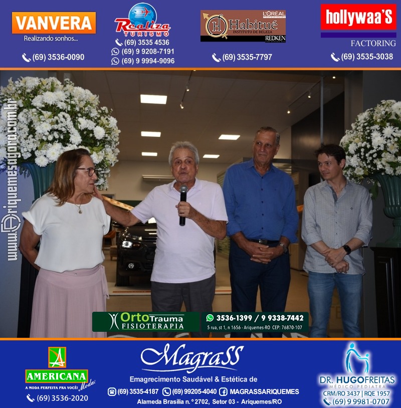 Inauguração Gima Peugeot e Gima Citroën Grupo  Gilberto Miranda em Ariquemes Rondônia