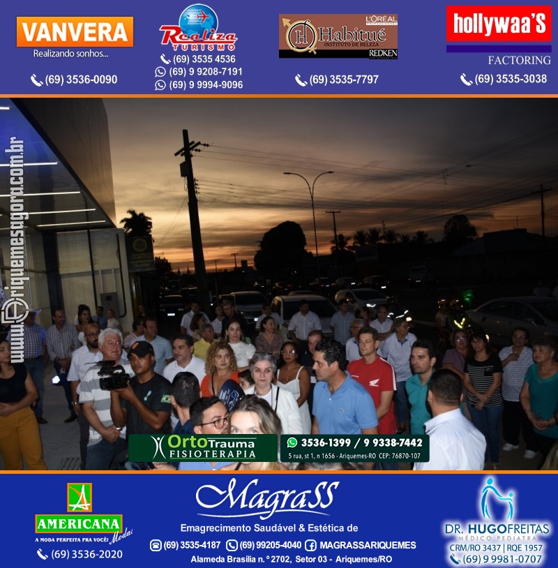 Inauguração Gima Peugeot e Gima Citroën Grupo  Gilberto Miranda em Ariquemes Rondônia