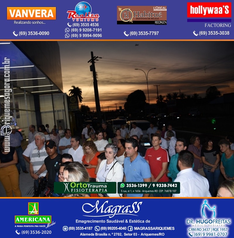 Inauguração Gima Peugeot e Gima Citroën Grupo  Gilberto Miranda em Ariquemes Rondônia