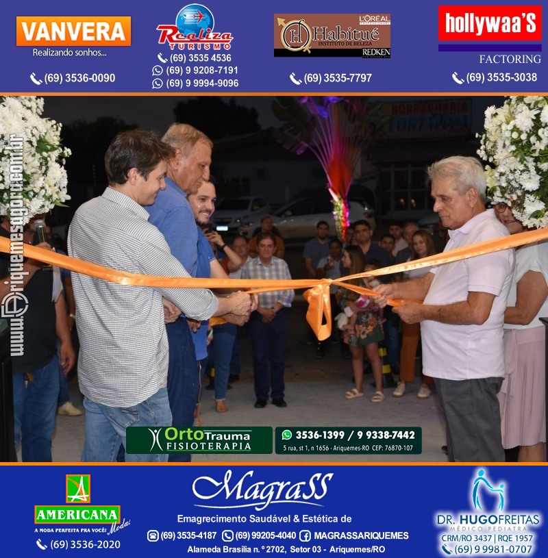 Inauguração Gima Peugeot e Gima Citroën Grupo  Gilberto Miranda em Ariquemes Rondônia
