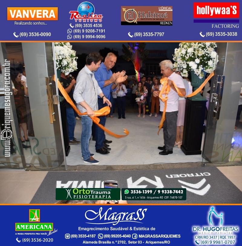 Inauguração Gima Peugeot e Gima Citroën Grupo  Gilberto Miranda em Ariquemes Rondônia