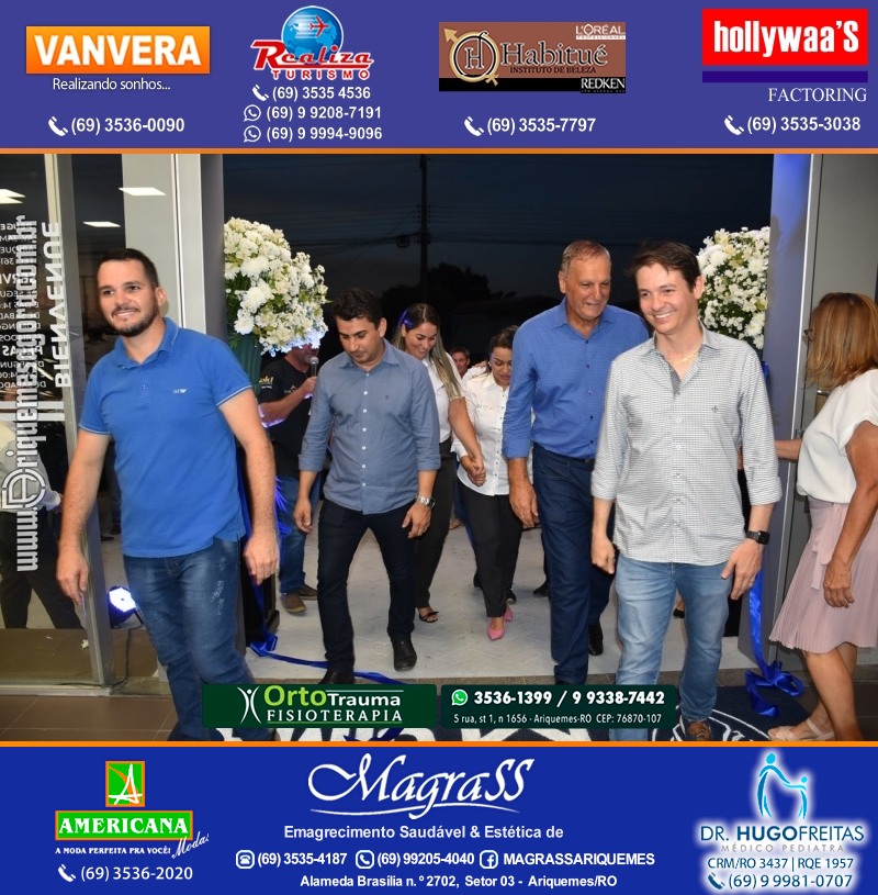 Inauguração Gima Peugeot e Gima Citroën Grupo  Gilberto Miranda em Ariquemes Rondônia