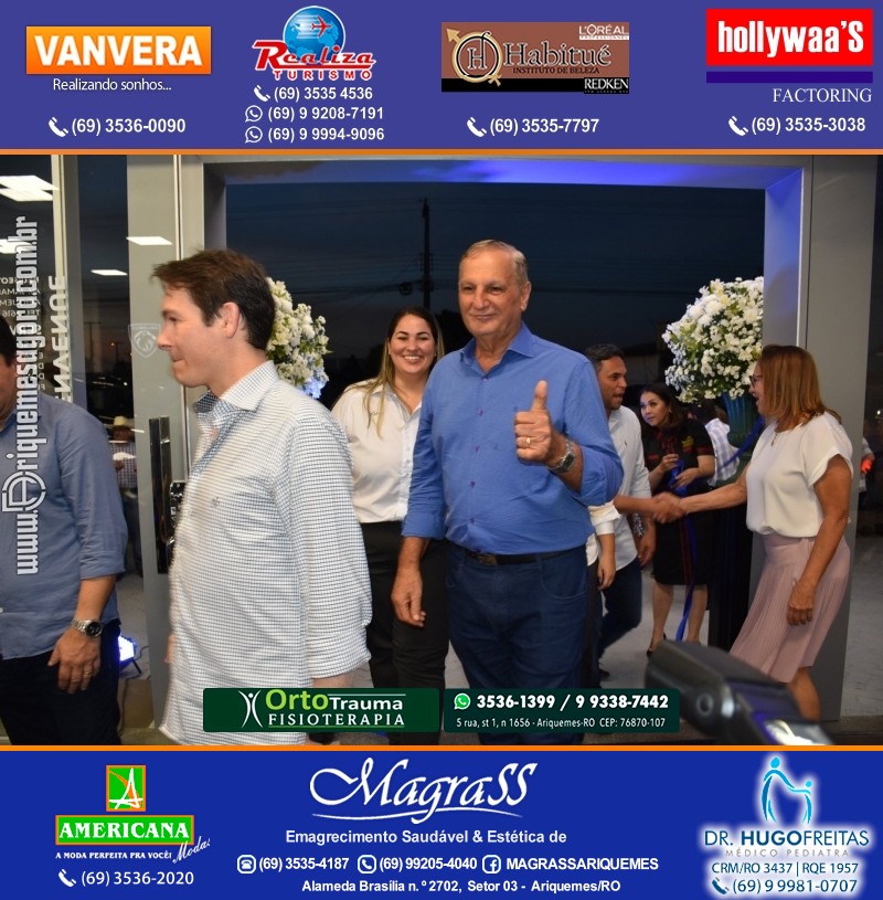 Inauguração Gima Peugeot e Gima Citroën Grupo  Gilberto Miranda em Ariquemes Rondônia