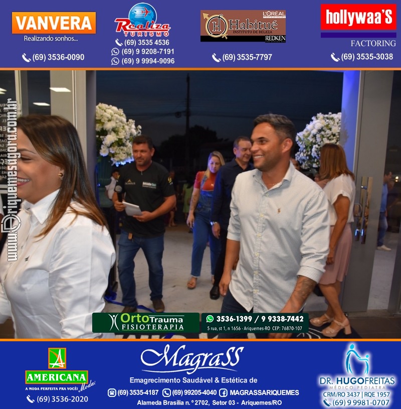 Inauguração Gima Peugeot e Gima Citroën Grupo  Gilberto Miranda em Ariquemes Rondônia