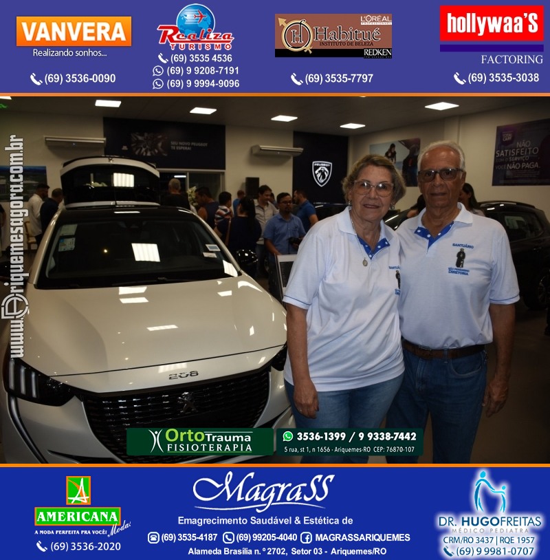 Inauguração Gima Peugeot e Gima Citroën Grupo  Gilberto Miranda em Ariquemes Rondônia