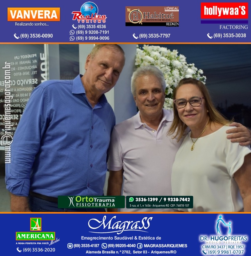 Inauguração Gima Peugeot e Gima Citroën Grupo  Gilberto Miranda em Ariquemes Rondônia