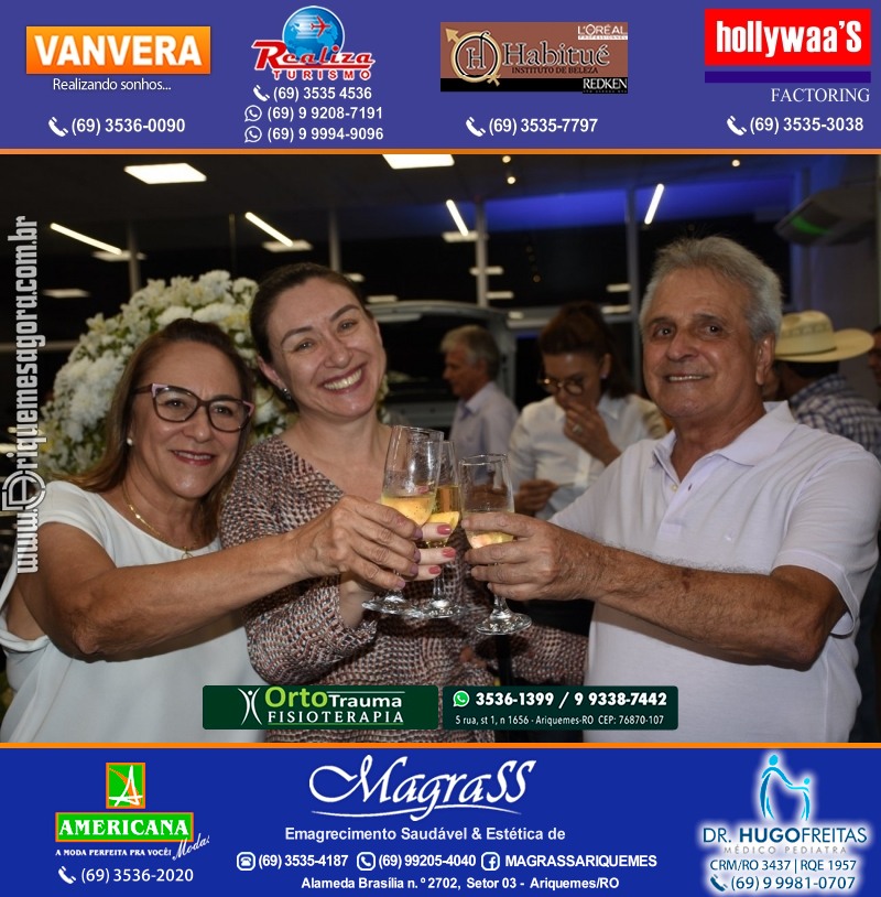 Inauguração Gima Peugeot e Gima Citroën Grupo  Gilberto Miranda em Ariquemes Rondônia