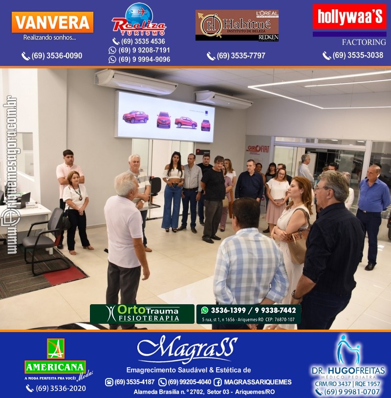 Inauguração Gima Peugeot e Gima Citroën Grupo  Gilberto Miranda em Ariquemes Rondônia