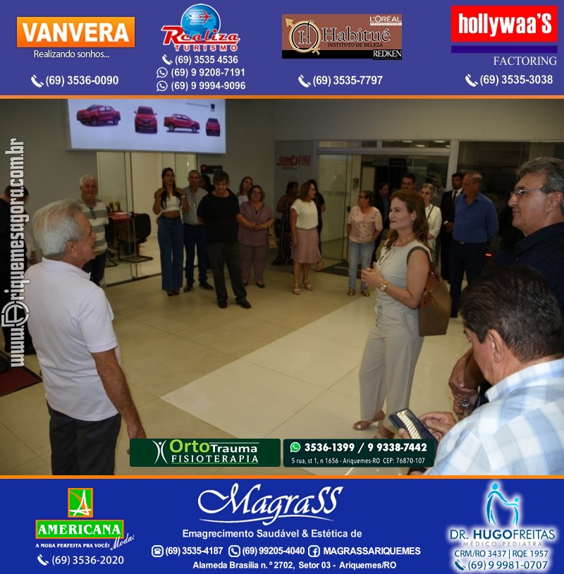 Inauguração Gima Peugeot e Gima Citroën Grupo  Gilberto Miranda em Ariquemes Rondônia