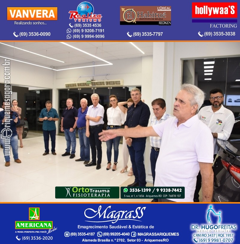 Inauguração Gima Peugeot e Gima Citroën Grupo  Gilberto Miranda em Ariquemes Rondônia