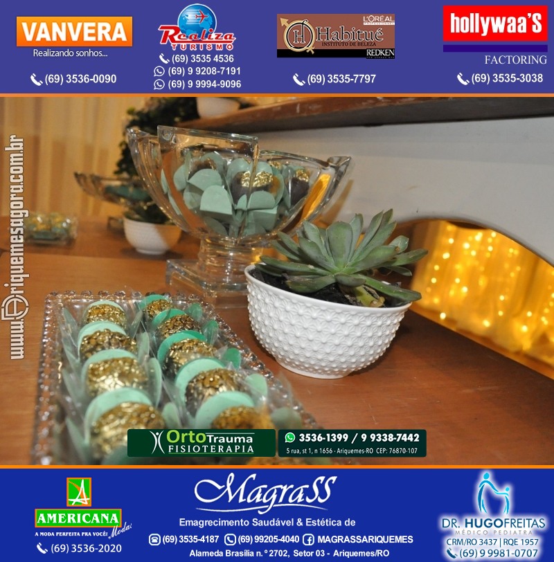 Festa Surpresa de Aniversário do Dr. George Hamilton em Ariquemes Rondônia