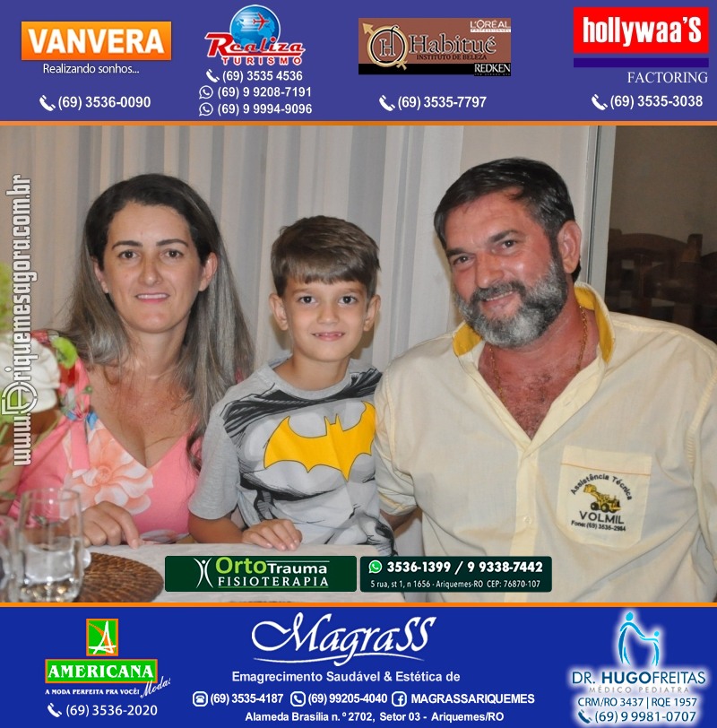 Festa Surpresa de Aniversário do Dr. George Hamilton em Ariquemes Rondônia