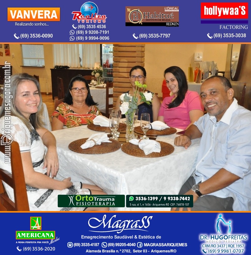 Festa Surpresa de Aniversário do Dr. George Hamilton em Ariquemes Rondônia
