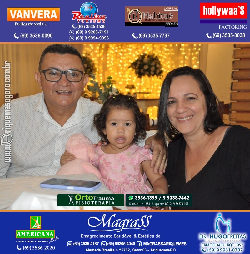 Festa Surpresa de Aniversário do Dr. George Hamilton em Ariquemes Rondônia