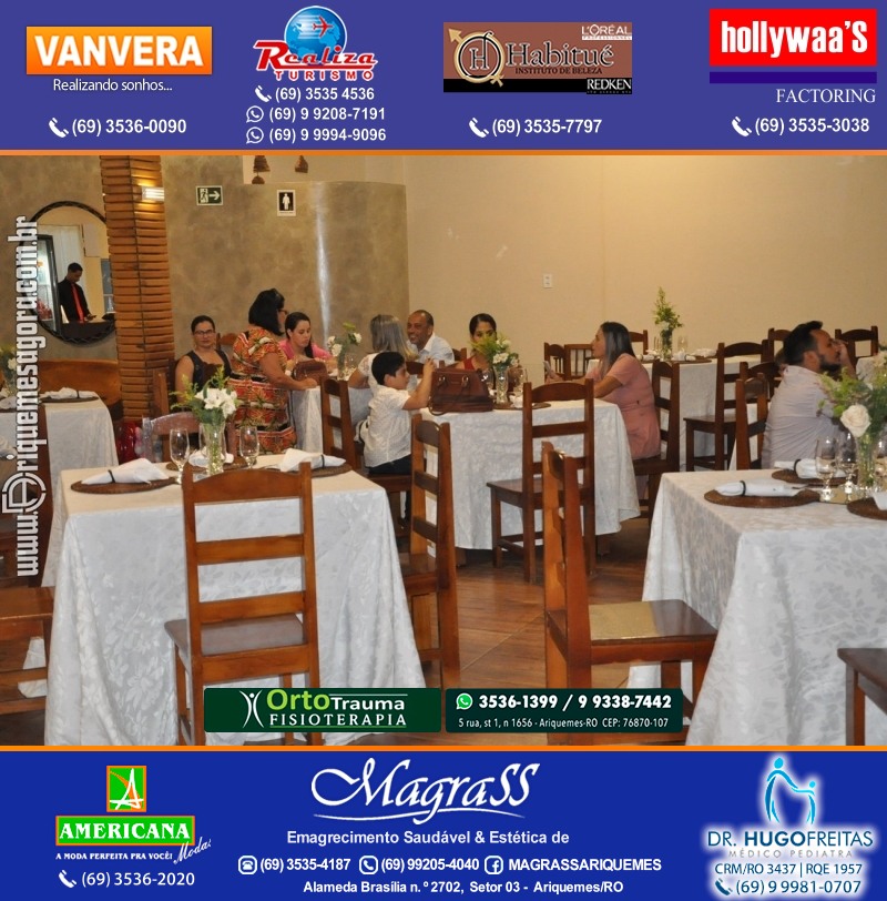 Festa Surpresa de Aniversário do Dr. George Hamilton em Ariquemes Rondônia