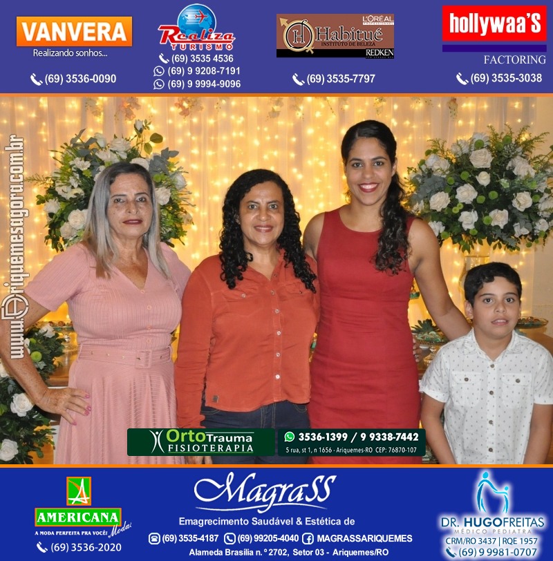 Festa Surpresa de Aniversário do Dr. George Hamilton em Ariquemes Rondônia