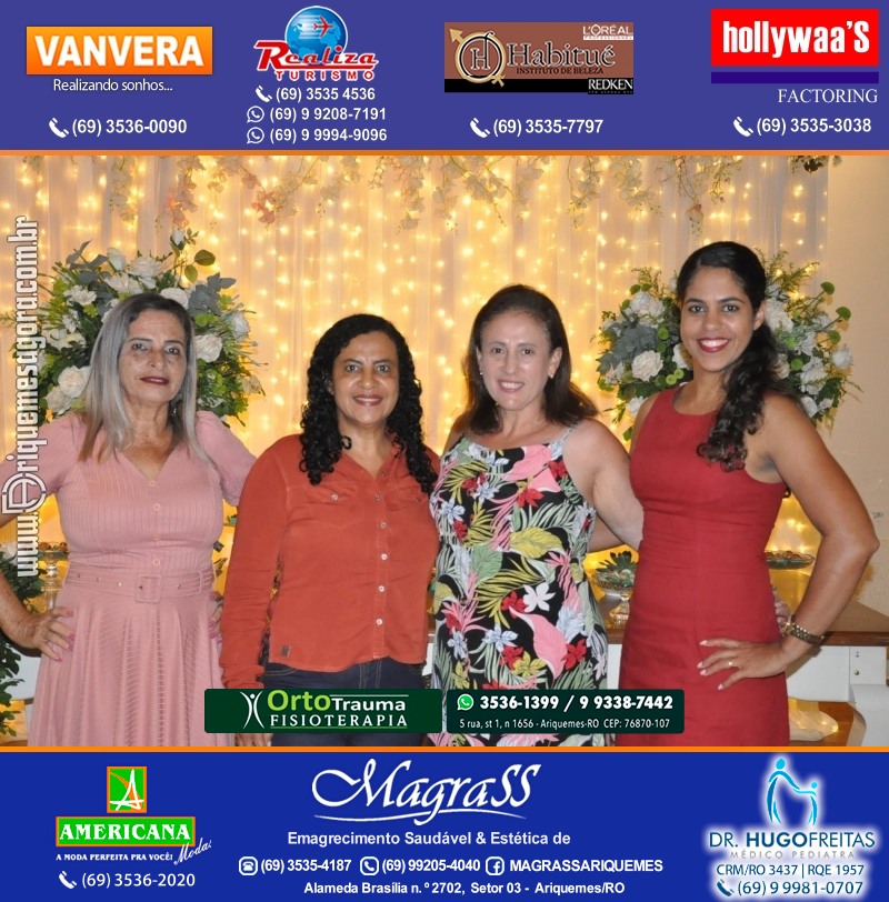 Festa Surpresa de Aniversário do Dr. George Hamilton em Ariquemes Rondônia