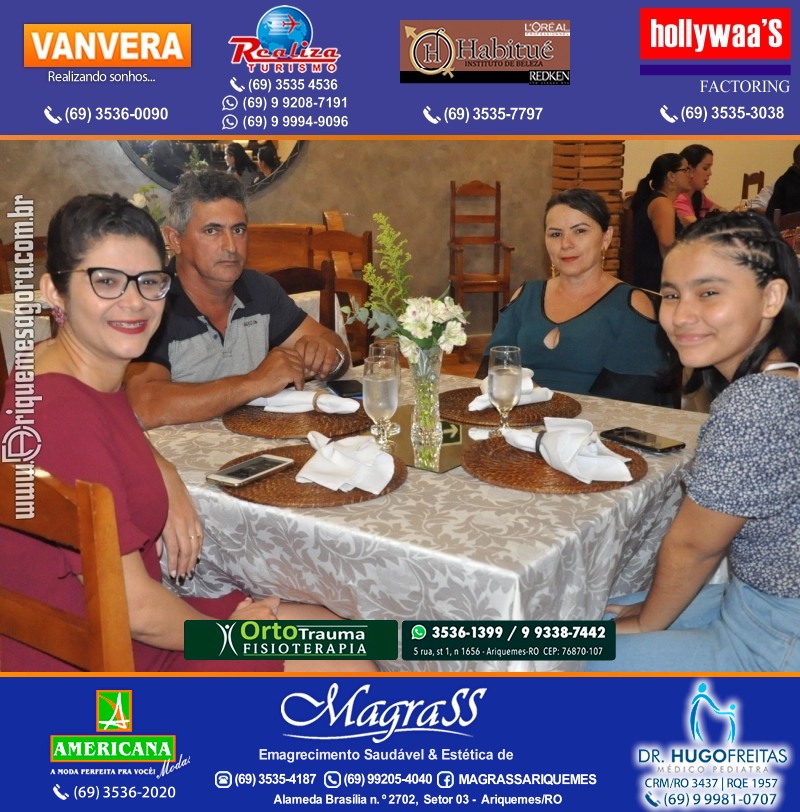 Festa Surpresa de Aniversário do Dr. George Hamilton em Ariquemes Rondônia