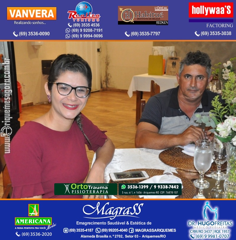 Festa Surpresa de Aniversário do Dr. George Hamilton em Ariquemes Rondônia
