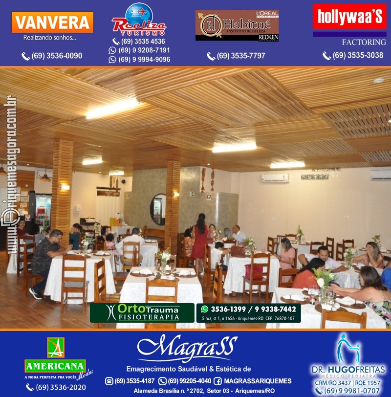 Festa Surpresa de Aniversário do Dr. George Hamilton em Ariquemes Rondônia