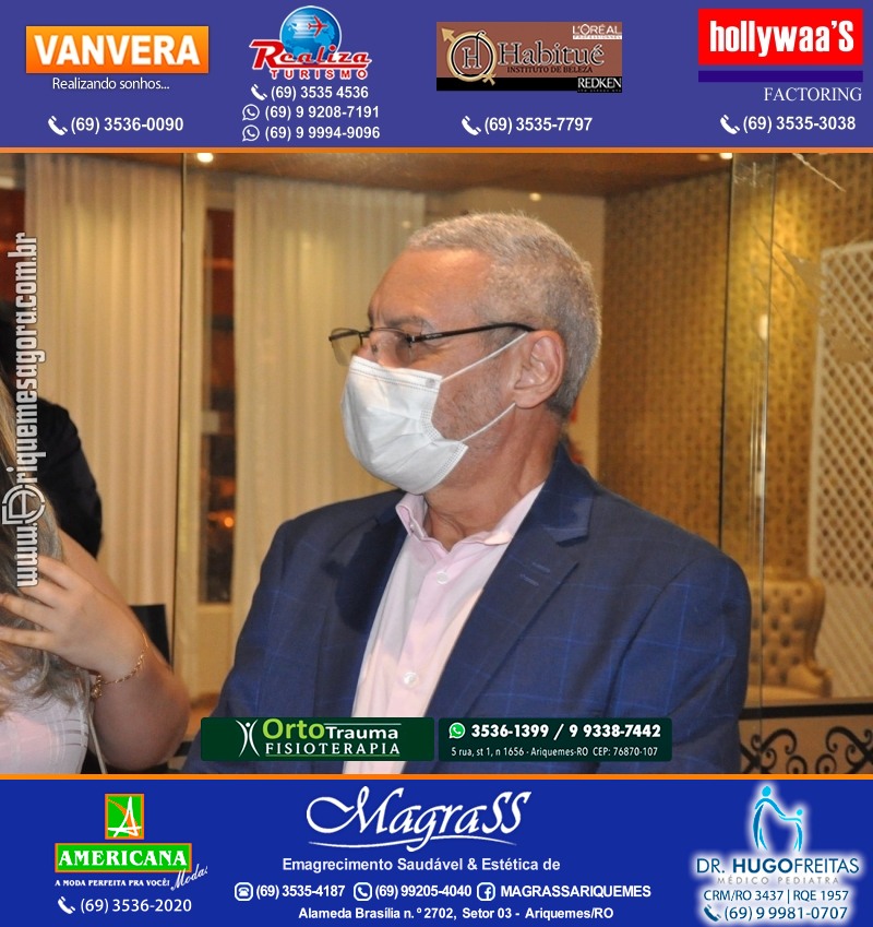 Festa Surpresa de Aniversário do Dr. George Hamilton em Ariquemes Rondônia