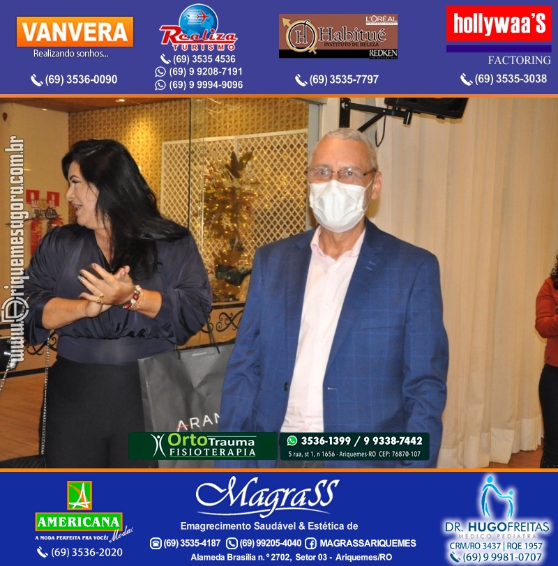 Festa Surpresa de Aniversário do Dr. George Hamilton em Ariquemes Rondônia