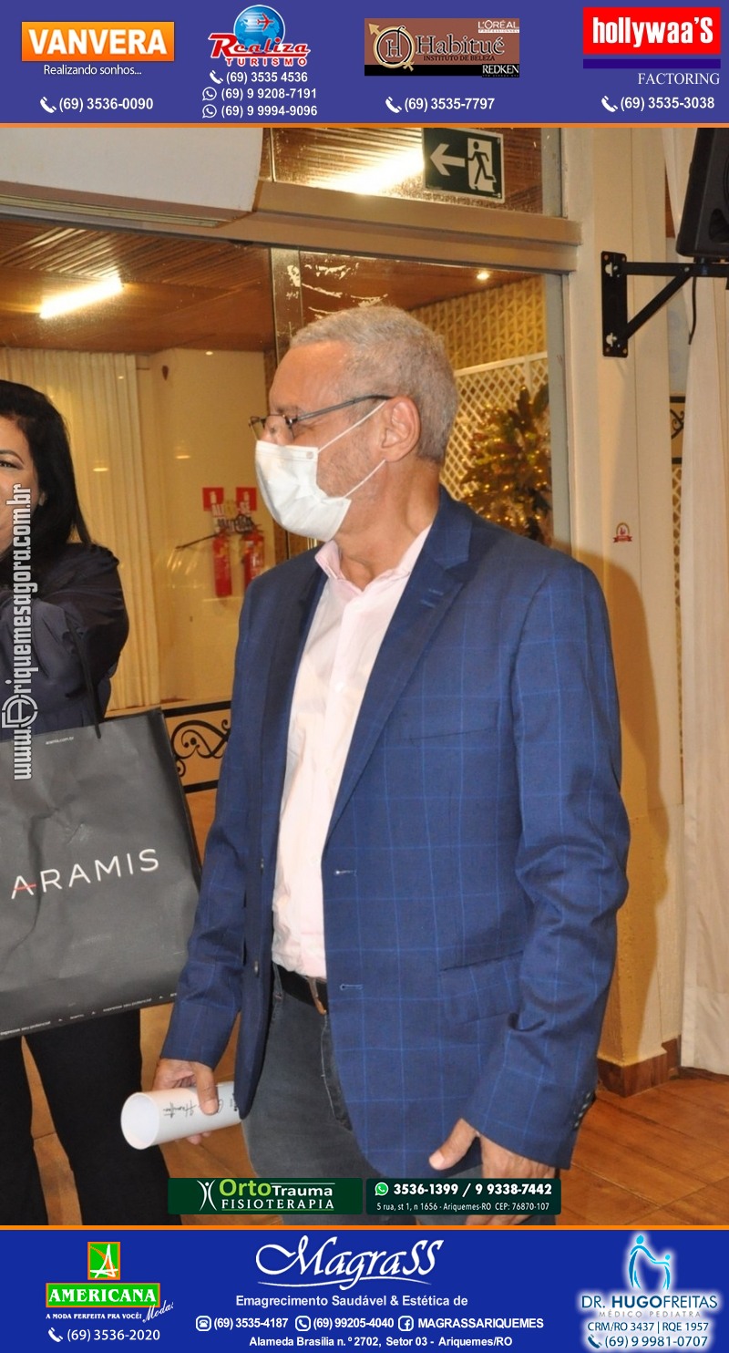Festa Surpresa de Aniversário do Dr. George Hamilton em Ariquemes Rondônia