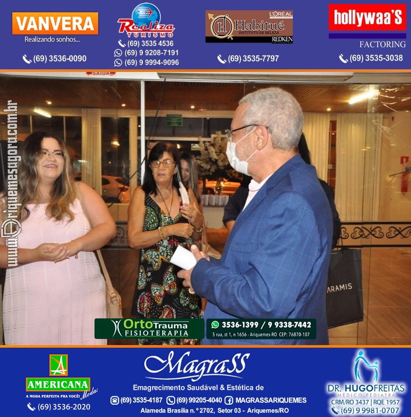 Festa Surpresa de Aniversário do Dr. George Hamilton em Ariquemes Rondônia