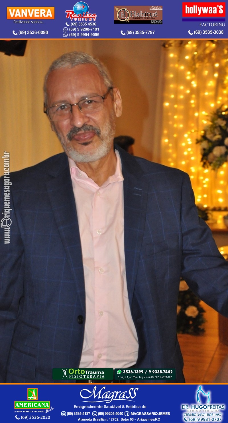 Festa Surpresa de Aniversário do Dr. George Hamilton em Ariquemes Rondônia