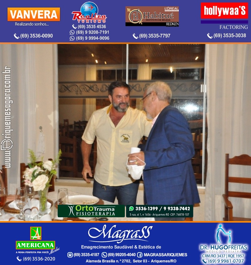 Festa Surpresa de Aniversário do Dr. George Hamilton em Ariquemes Rondônia