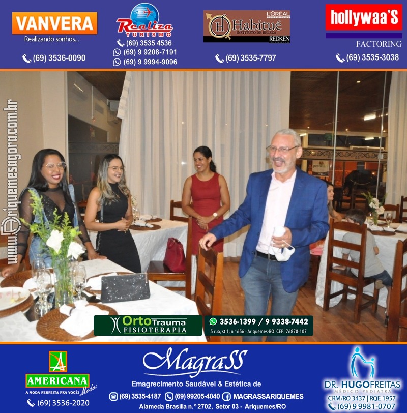 Festa Surpresa de Aniversário do Dr. George Hamilton em Ariquemes Rondônia