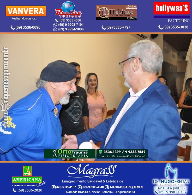 Festa Surpresa de Aniversário do Dr. George Hamilton em Ariquemes Rondônia